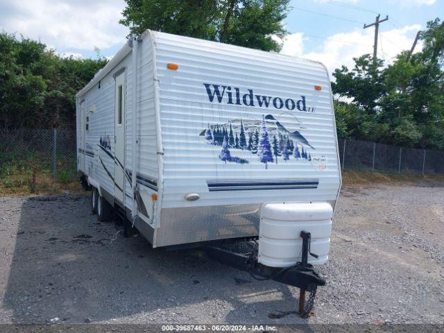  Salvage Wildwood Travel Trlr