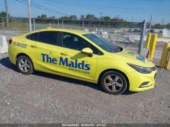  Salvage Chevrolet Cruze