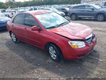  Salvage Kia Spectra