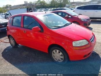  Salvage Chevrolet Aveo