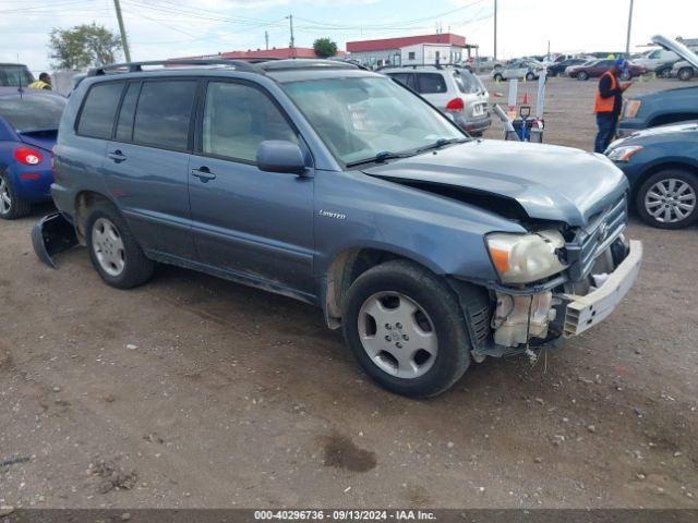  Salvage Toyota Highlander