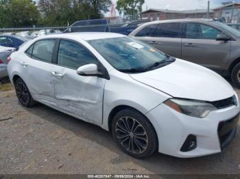  Salvage Toyota Corolla