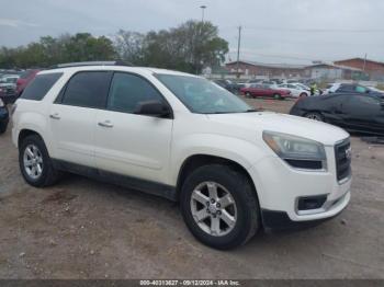  Salvage GMC Acadia