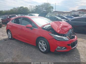  Salvage Chevrolet Cruze