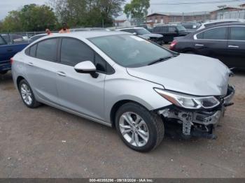  Salvage Chevrolet Cruze