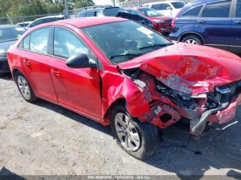  Salvage Chevrolet Cruze