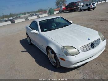  Salvage Mercedes-Benz Slk-class