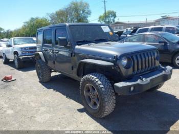  Salvage Jeep Wrangler