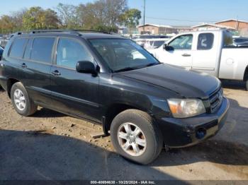  Salvage Toyota Highlander