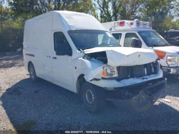  Salvage Nissan Nv