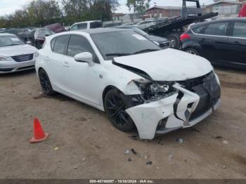  Salvage Lexus Ct