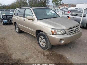  Salvage Toyota Highlander