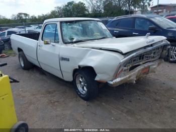  Salvage Dodge D-series