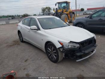  Salvage INFINITI Q50