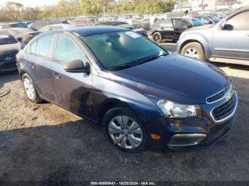  Salvage Chevrolet Cruze