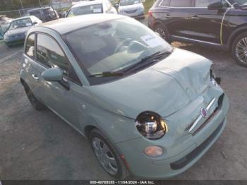  Salvage FIAT 500