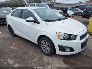  Salvage Chevrolet Sonic