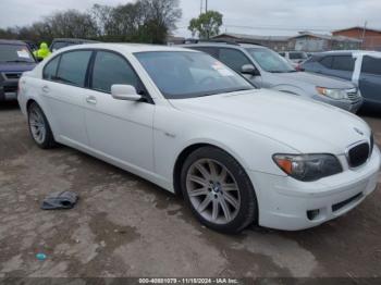  Salvage BMW 7 Series