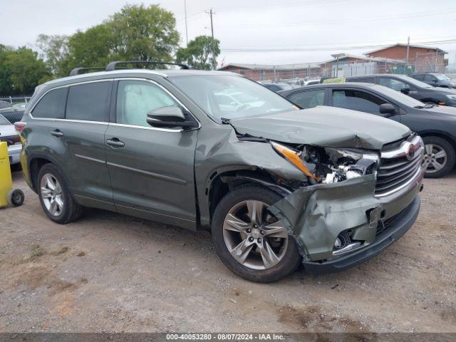  Salvage Toyota Highlander