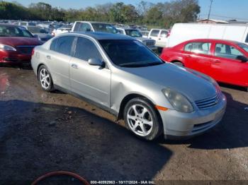  Salvage INFINITI G35