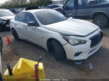  Salvage INFINITI Q50