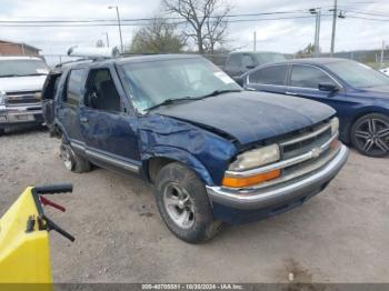  Salvage Chevrolet Blazer