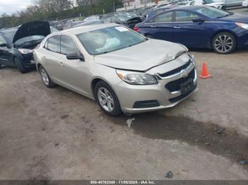  Salvage Chevrolet Malibu