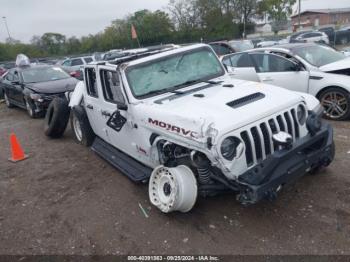  Salvage Jeep Gladiator