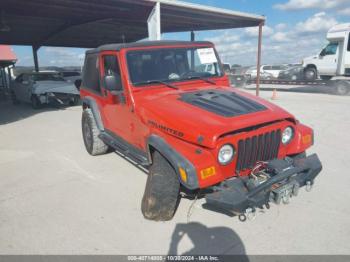  Salvage Jeep Wrangler