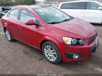  Salvage Chevrolet Sonic