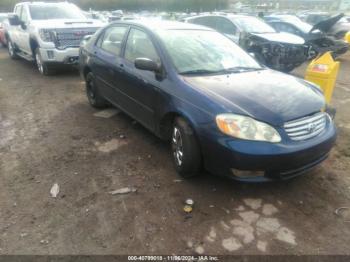  Salvage Toyota Corolla