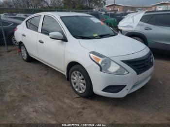  Salvage Nissan Versa