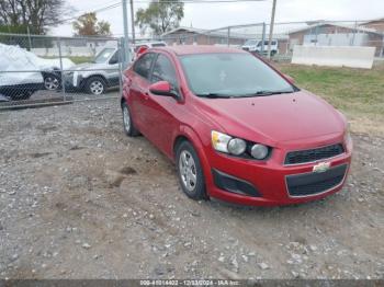  Salvage Chevrolet Sonic