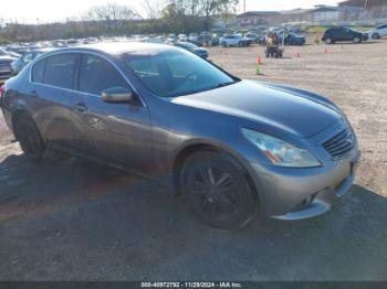  Salvage INFINITI G37x