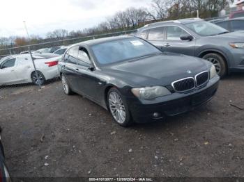  Salvage BMW 7 Series