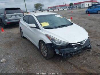  Salvage Hyundai ELANTRA