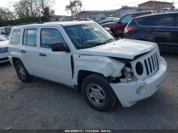  Salvage Jeep Patriot