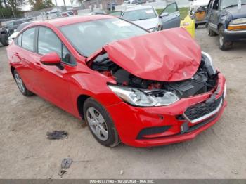  Salvage Chevrolet Cruze