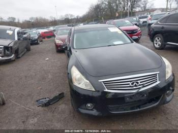  Salvage INFINITI G37x