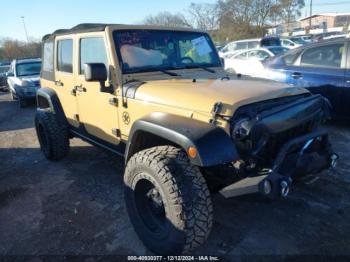  Salvage Jeep Wrangler