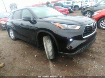  Salvage Toyota Highlander