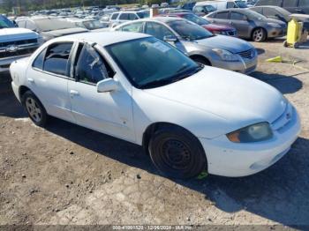  Salvage Chevrolet Cavalier