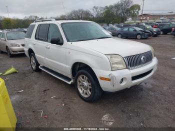  Salvage Mercury Mountaineer