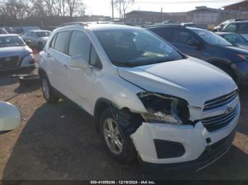  Salvage Chevrolet Trax