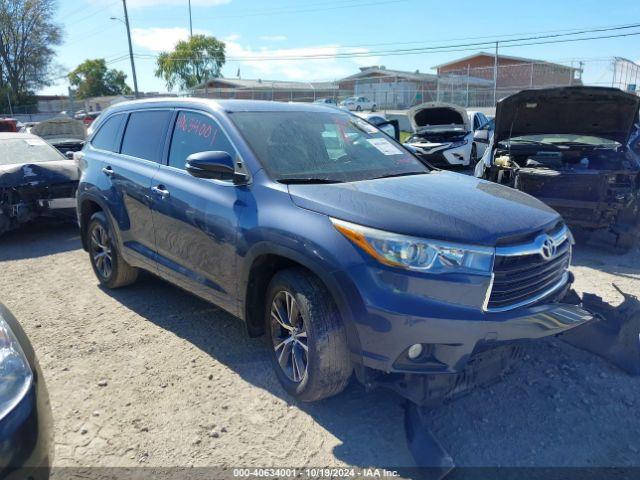  Salvage Toyota Highlander