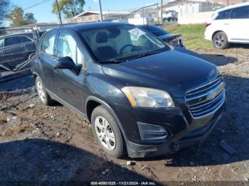  Salvage Chevrolet Trax