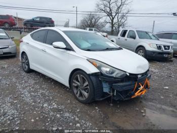  Salvage Hyundai ELANTRA