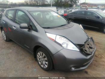  Salvage Nissan LEAF