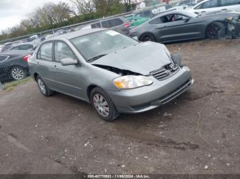  Salvage Toyota Corolla