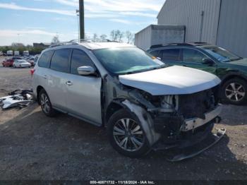  Salvage Nissan Pathfinder